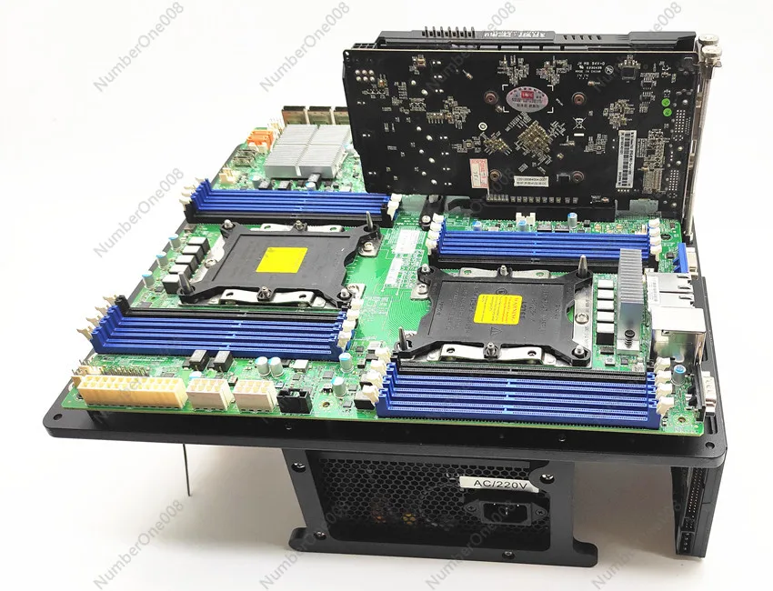 EATX Dual Server Motherboard O - огляд і ціна Aluminum Open Frame Test Bench Water Cooling