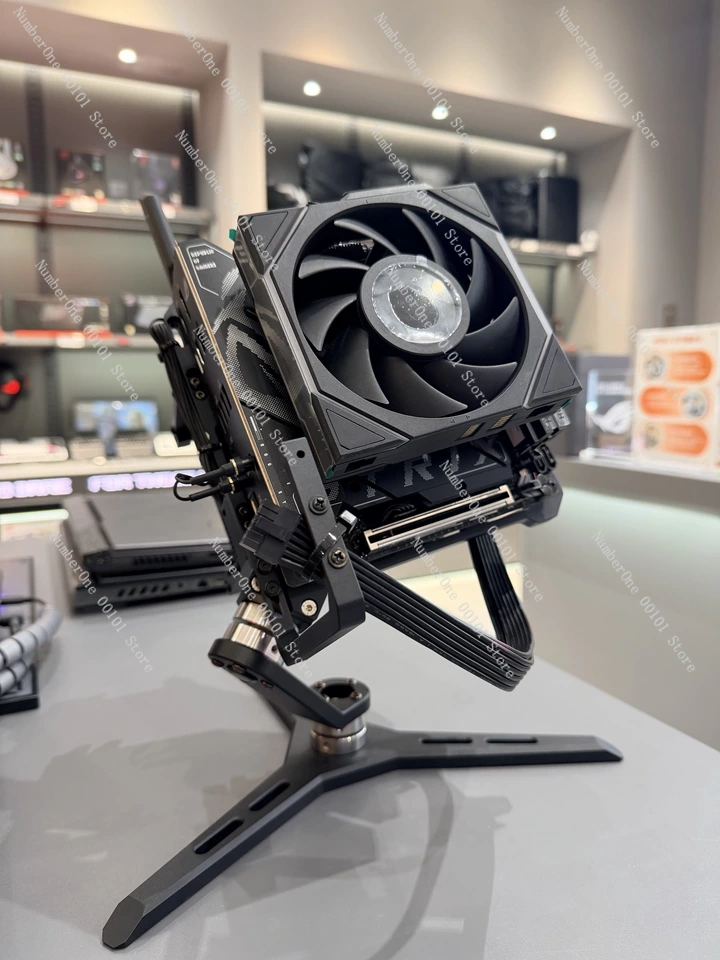 B30 Rotatable Gimbal Open ITX  - огляд і ціна Aluminum Open Frame Test Bench Water Cooling