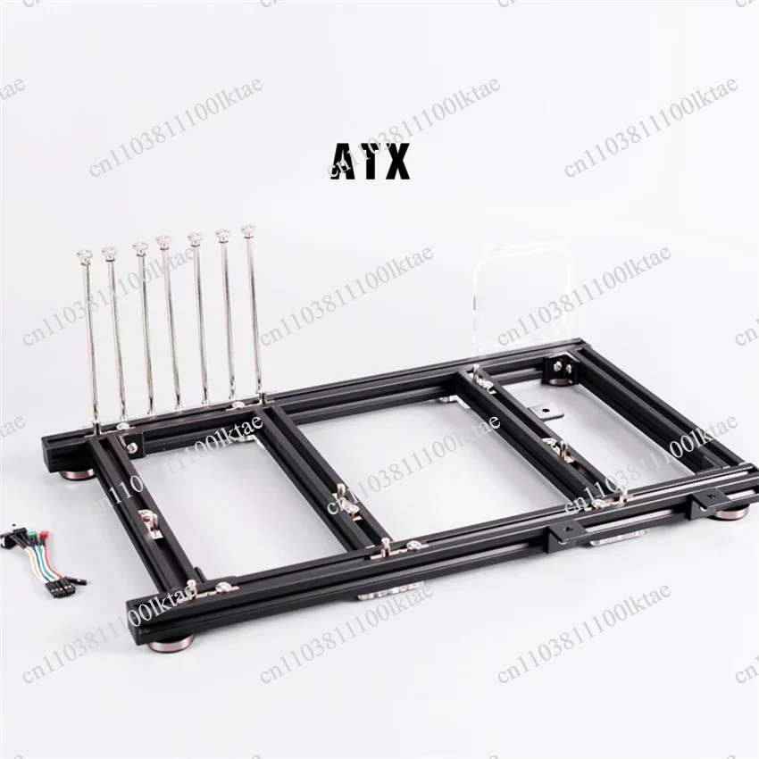 1PC ATX PC Test Bench Aluminum - огляд і ціна Aluminum Open Frame Test Bench Water Cooling